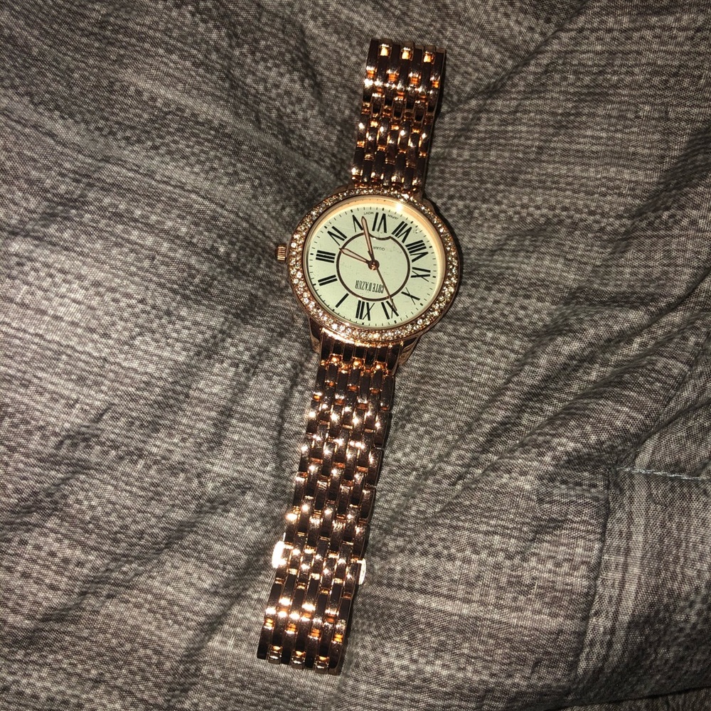 Cote D’azur rose gold watch